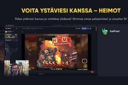 Whale Casino etusivun striimikuva